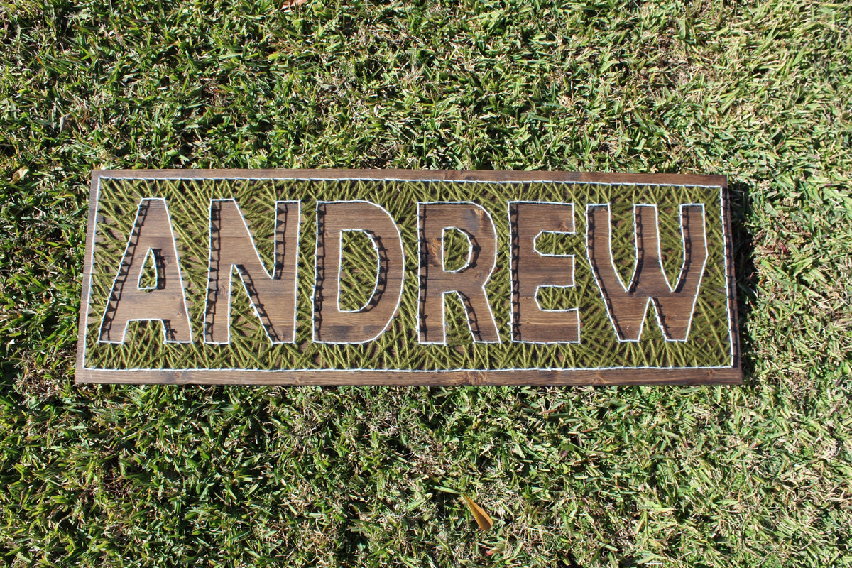12x36” Inverted Name – Homeward Bound by Macy
